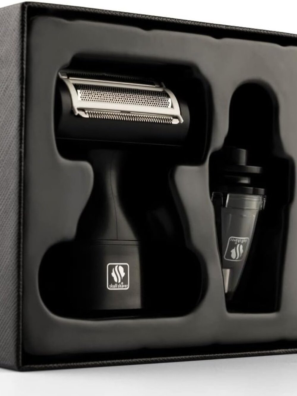 Skull Shaver Pitbull Foil Shaver & Nose Trimmer Attachments - Easy Hair Removal